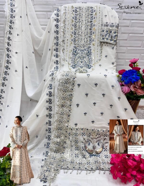 SERINE D. NO. S-348 PAKISTANI SUITS - Image 2