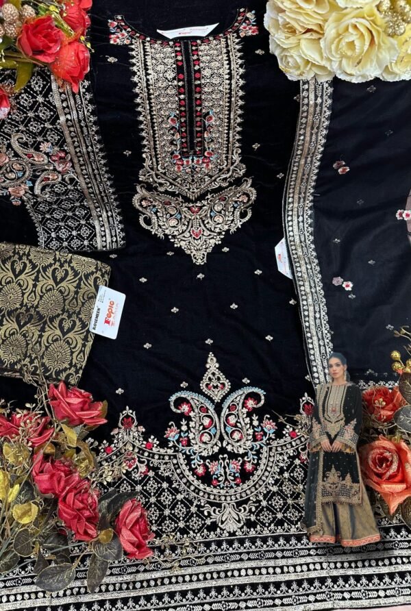 FEPIC ROSEMEEN DNO. D 5221 Pakistani Suits - Image 4