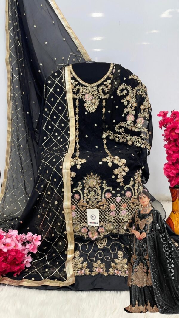 Shanaya Rose Premium Editions D. No. S-111 Pakistani Suits - Image 4