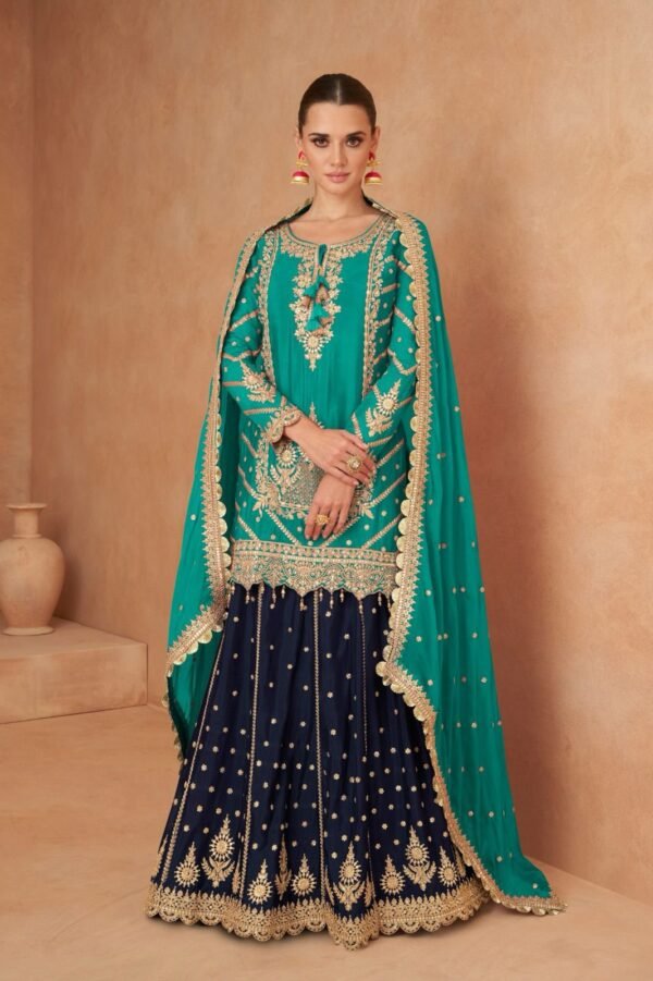 Gulkayra Designer Presents New Catalogue KHANAK 7471 Colors Pakistani Suits - Image 8