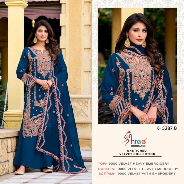 Shree Fab Surat D. No. K-5287 Pakistani Suits - Image 4