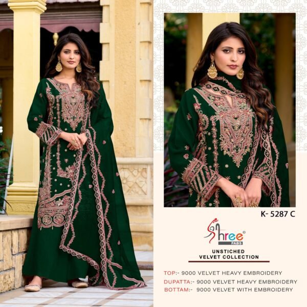 Shree Fab Surat D. No. K-5287 Pakistani Suits - Image 3