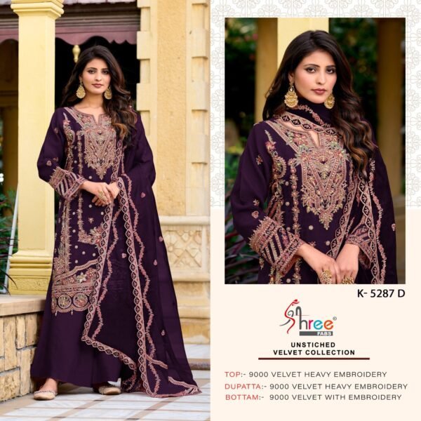 Shree Fab Surat D. No. K-5287 Pakistani Suits