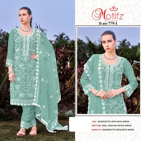Motifz Surat D.No.779 Pakistani Suits - Image 3