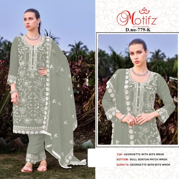 Motifz Surat D.No.779 Pakistani Suits - Image 2