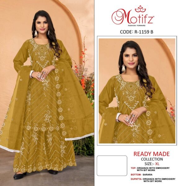 Motifz Surat D.No.R 1159 Pakistani Suits - Image 2