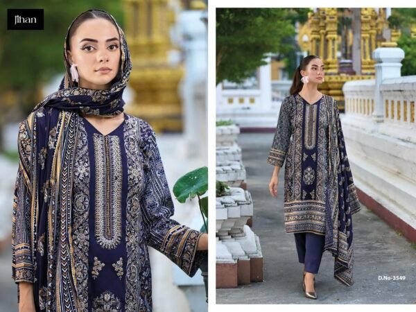 JIHAN D.No 3548-3549 Pakistani Suits - Image 4