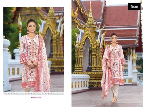 JIHAN D.No 3548-3549 Pakistani Suits - Image 2