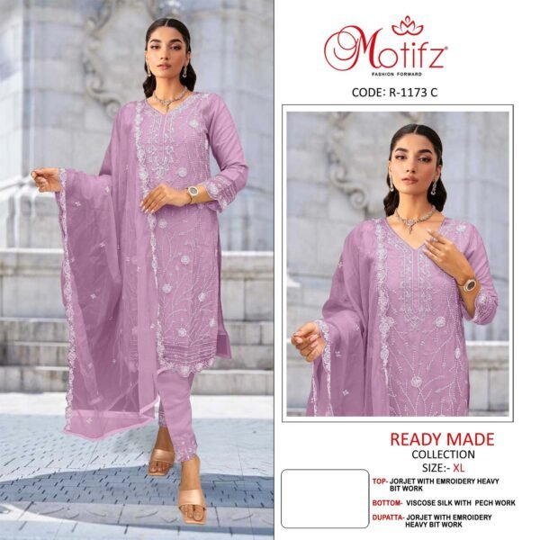 Motifz Surat D No-R 1173 Pakistani Suits