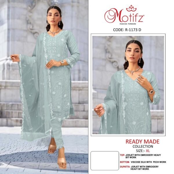 Motifz Surat D No-R 1173 Pakistani Suits - Image 2
