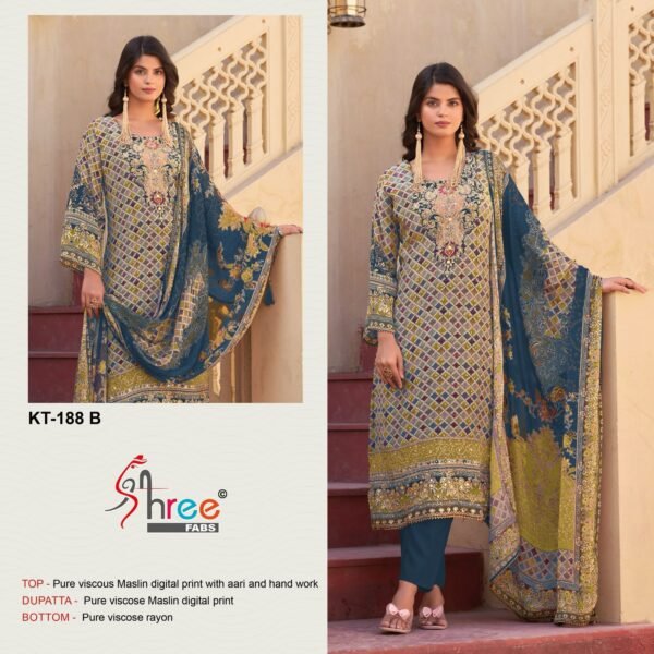 Shree Fab Surat KT - 188 Pakistani Suits - Image 2