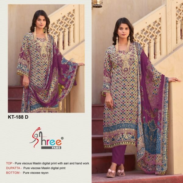 Shree Fab Surat KT - 188 Pakistani Suits