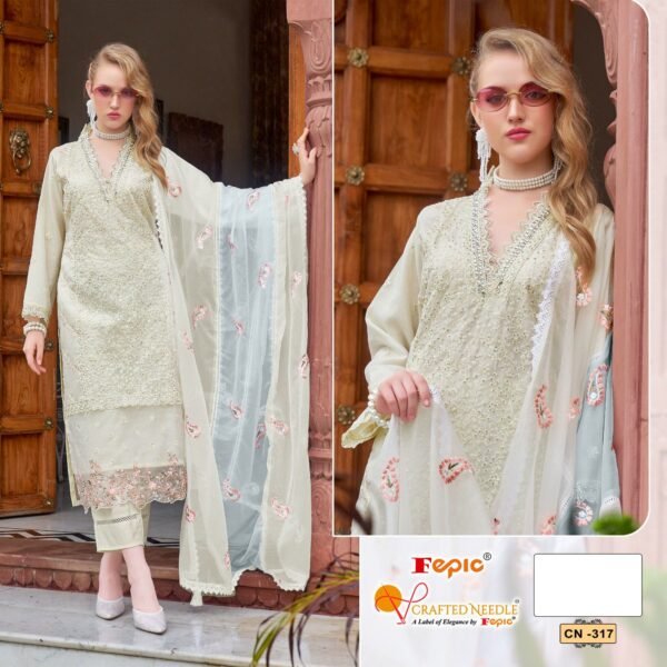 Fepic D. No. CN317 Pakistani Suits - Image 3