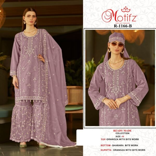 Motifz Surat D. No. R 1163 Pakistani Suits - Image 2