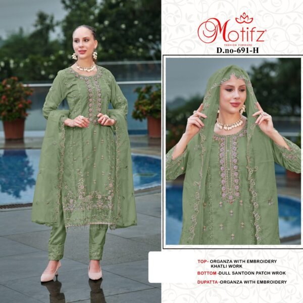 Motifz Surat D. No. 691 Pakistani Suits
