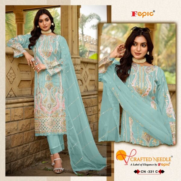 Fepic D. No. CN-331 Pakistani Suits - Image 4