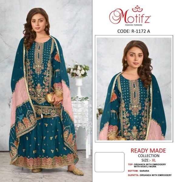 Motifz Surat D. No. R 1172 Pakistani Suits