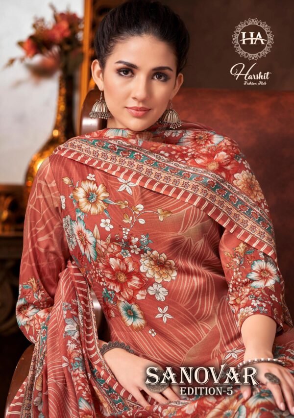 Alok Suit - Sanovar-5 Pakistani Suits