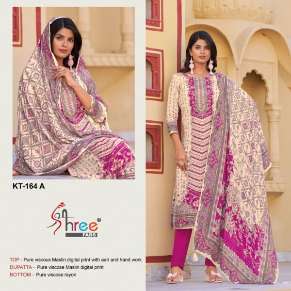 Shree Fab Surat D. No. KT - 164 Pakistani Suits - Image 3