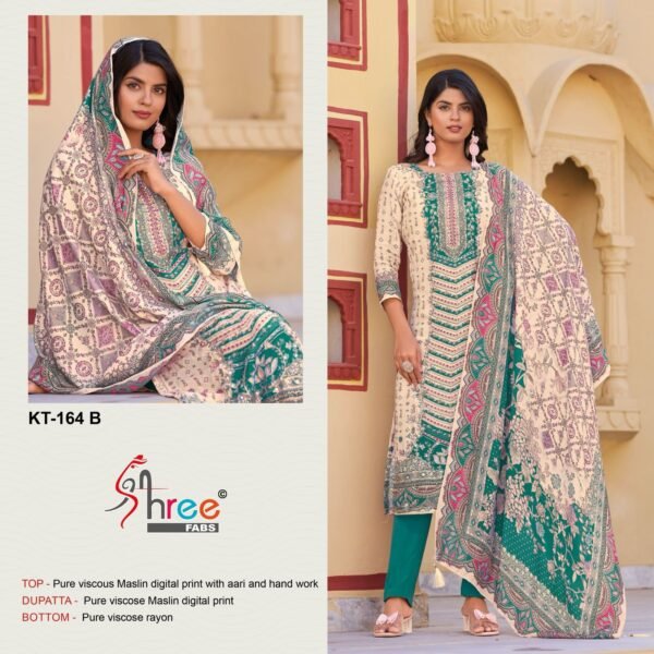 Shree Fab Surat D. No. KT - 164 Pakistani Suits - Image 4