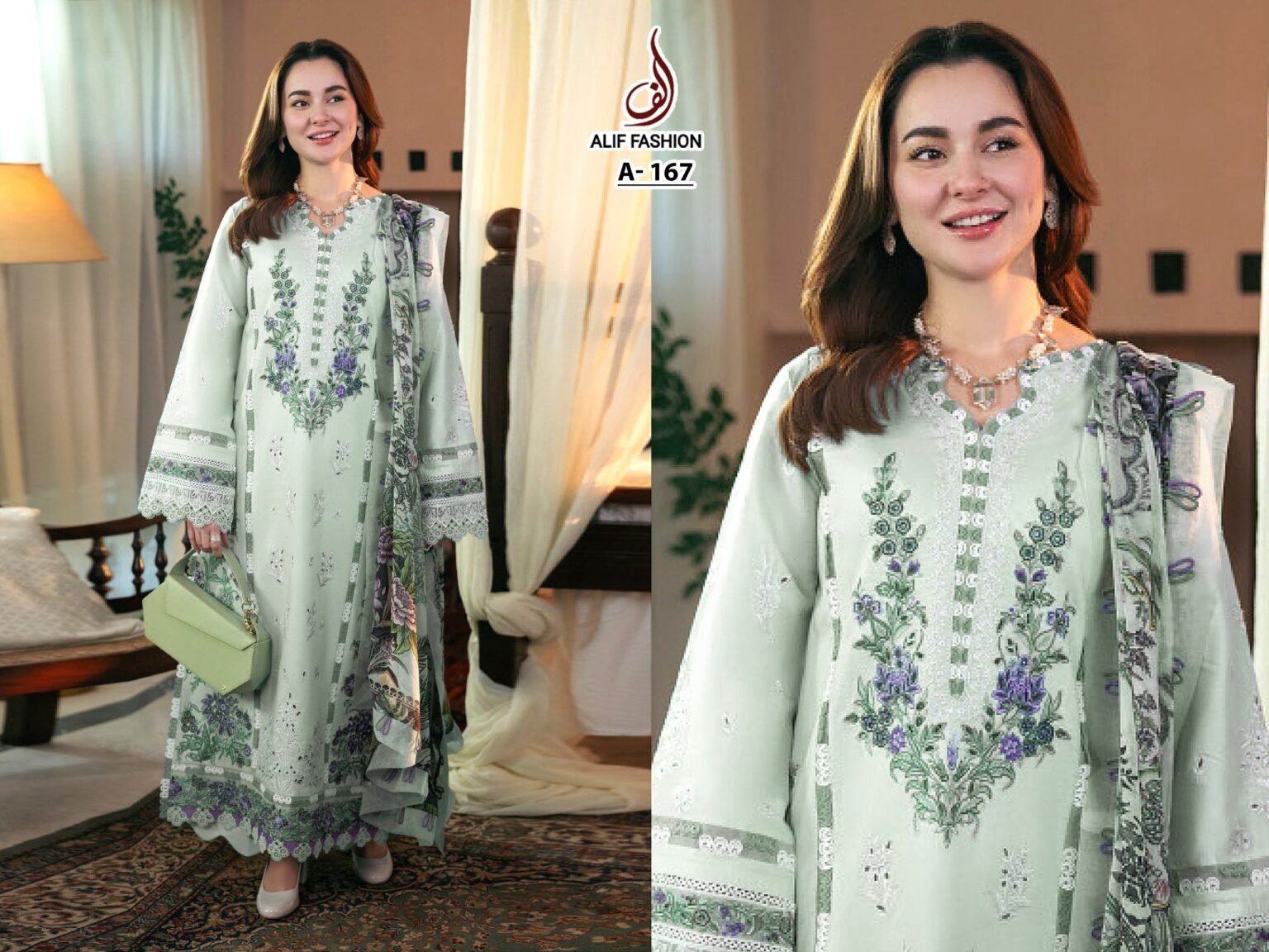 Buy Alif Fashion D. No. A-167 Pakistani Suits Online At 50% Off | Free ...