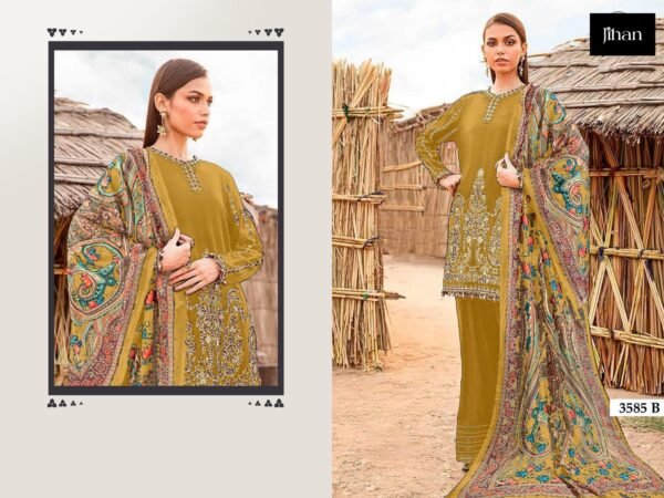 Jihan D. No.3585 Pakistani Suits - Image 4
