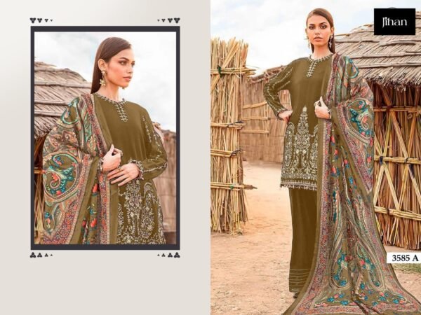 Jihan D. No.3585 Pakistani Suits - Image 2