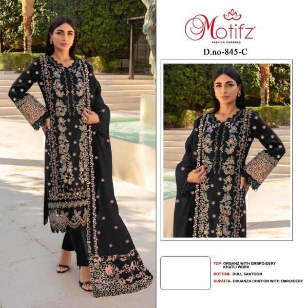 Motifz Surat D. No. 845 Pakistani Suits