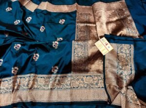 Pure Katan Banarasi Meena Saree