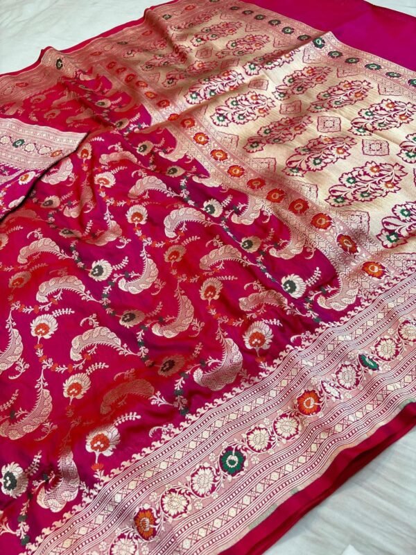 Explore Banarasi Uppada Silk Sarees - Perfect Blend of Tradition & Style