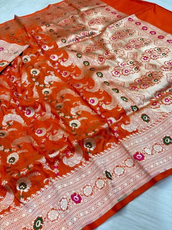Buy Banarasi Uppada Silk Saree Online - Elegant, Premium Quality Sarees