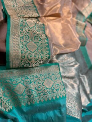 Banarasi Pure Tissue Silk Saree | Exquisite Traditional Wear