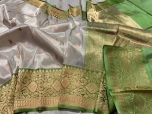 Handloom Banarasi Pure Tissue Silk Saree – Elegant Craftsmanship for Every Occasion