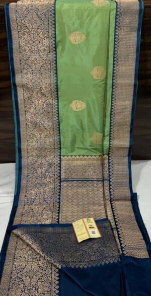 Pure Katan Silk Saree Buti Saree