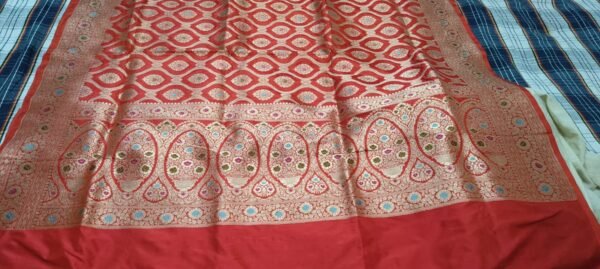 Pure Katan Silk Saree - Image 2