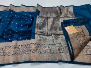 Pure Katan Silk Banarasi Handloom Saree