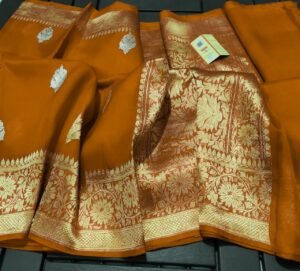 Kora Banarasi Saree