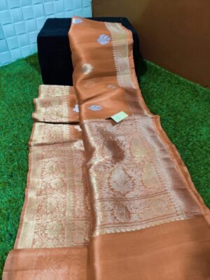 Kora Silk Sarees in Pastel Colors