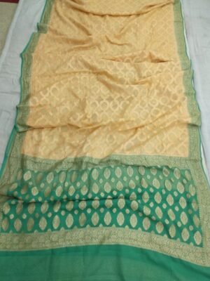 Khaddi Georgette Saree