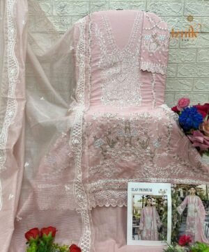 IZNIK 253–256 by IZNIK FAB | Heavy Cotton Embroidered Suits with Muslin & Cotton Dupatta – Premium Quilted Fabric