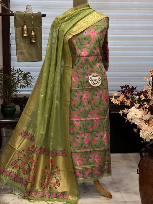 banarasi jamdani suit bundle 14 pcs - Image 7