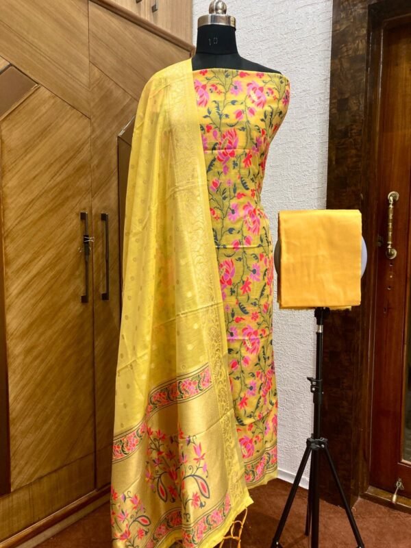 banarasi jamdani suit bundle 14 pcs - Image 9