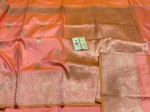 Redefine Grace with the Banarasi Pure Katan Silk Saree
