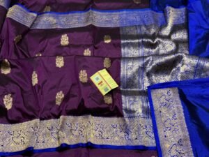 Exquisite Banarasi Pure Katan Silk Saree