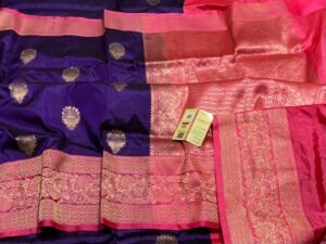 Stunning Banarasi Pure Katan Silk Saree