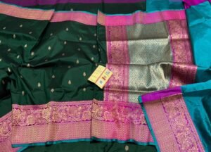 Elegant Banarasi Pure Katan Silk Saree