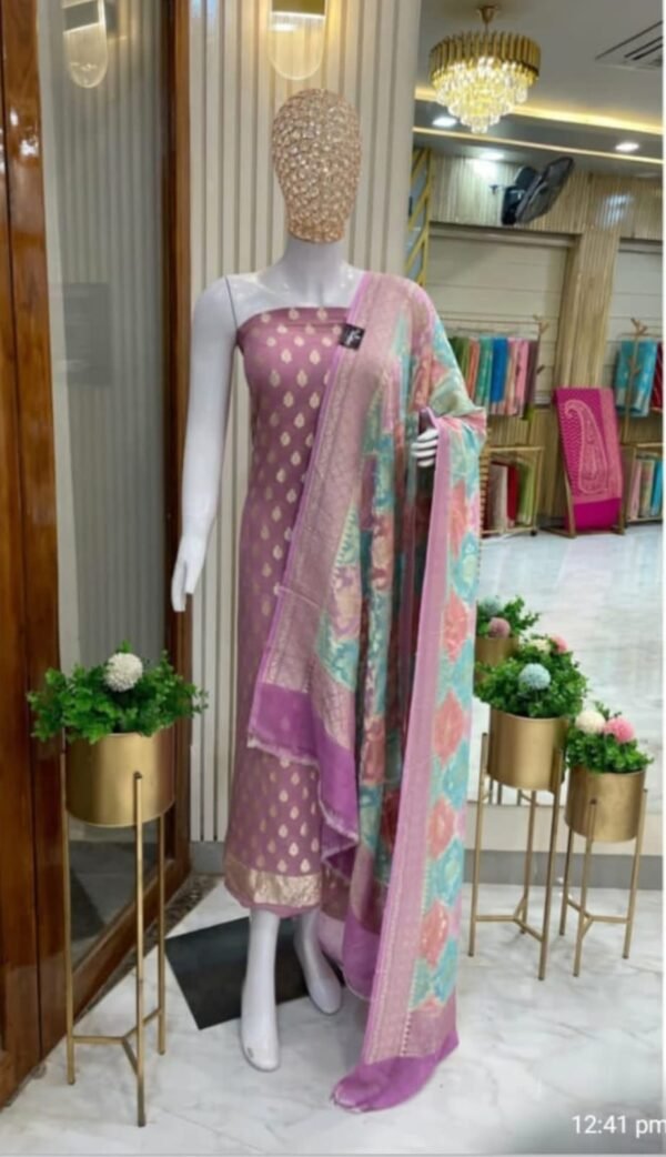 Explore our khaddi georgette suits collection
