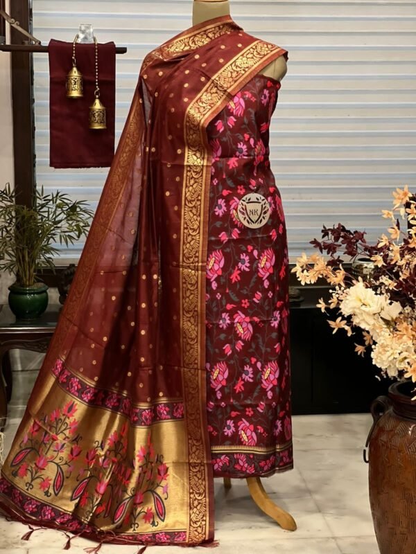 banarasi jamdani suit bundle 14 pcs - Image 11