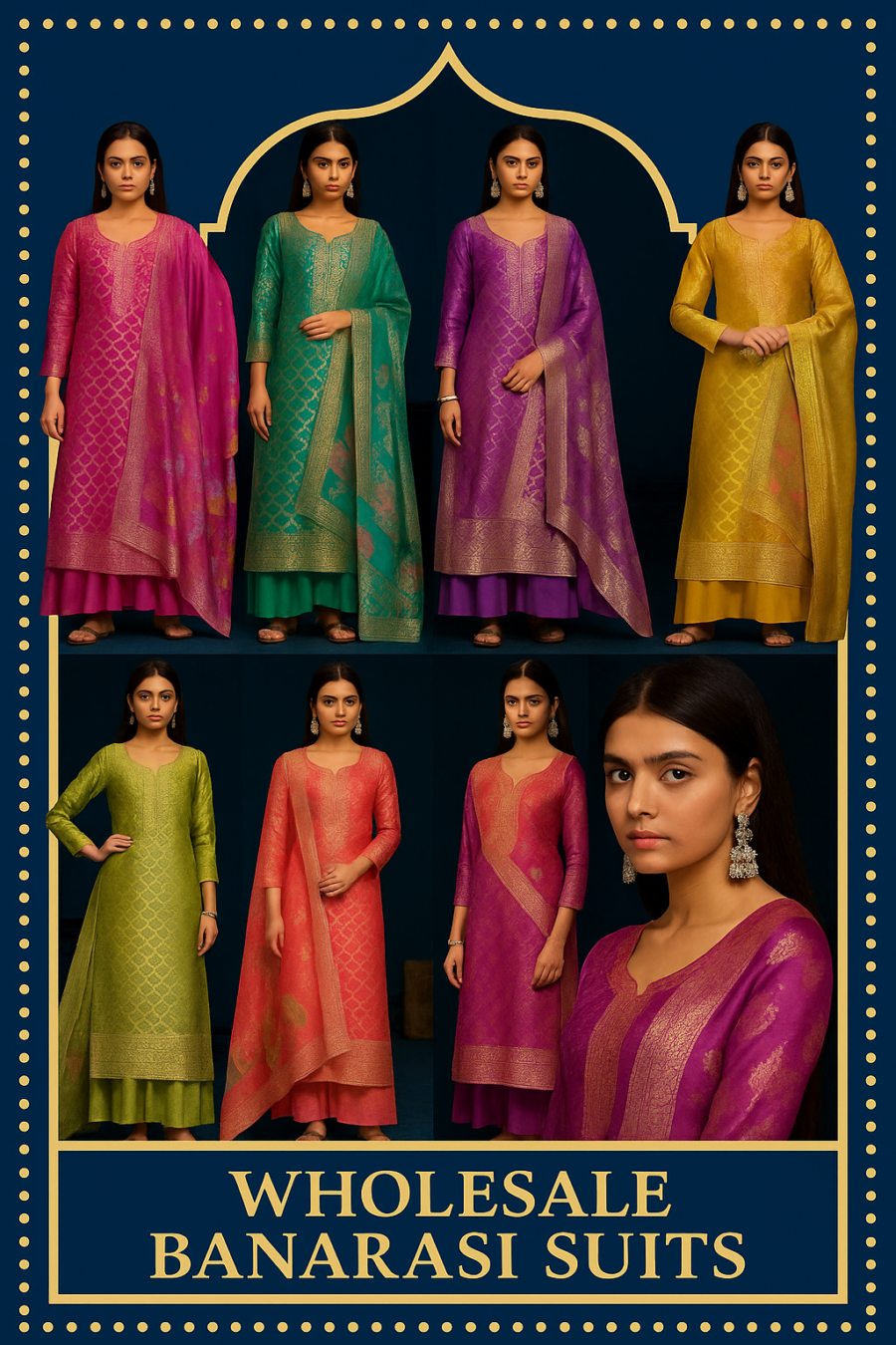 Wholesale Banarasi suits