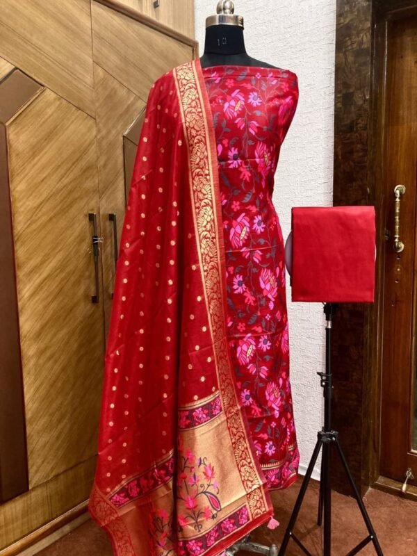 banarasi jamdani suit bundle 14 pcs - Image 10